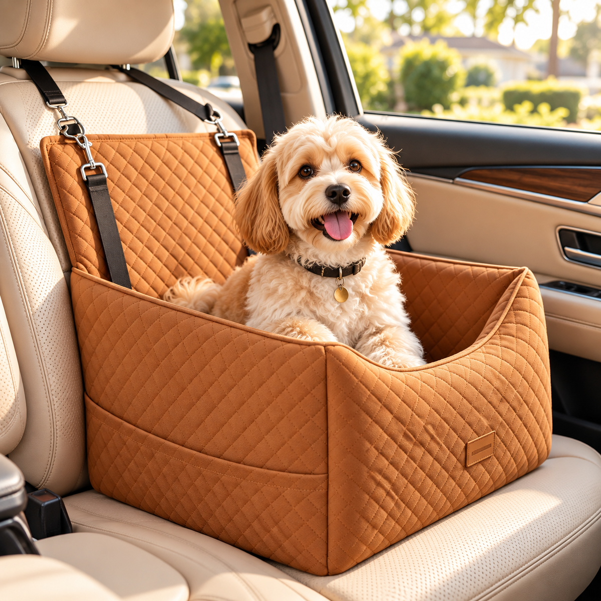 2-in-1 Pet Travel Booster & Comfort Seat