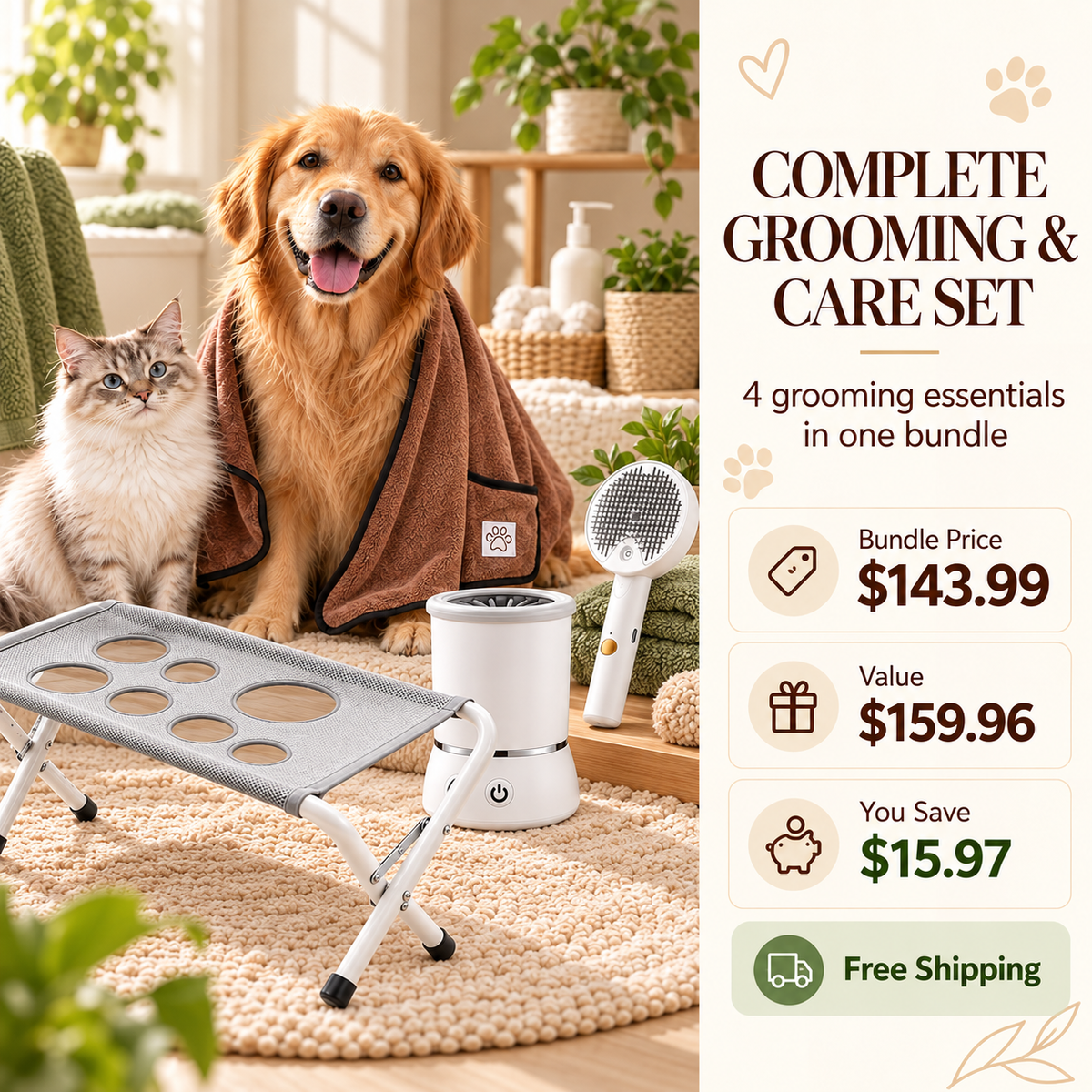 Complete Grooming & Care Set