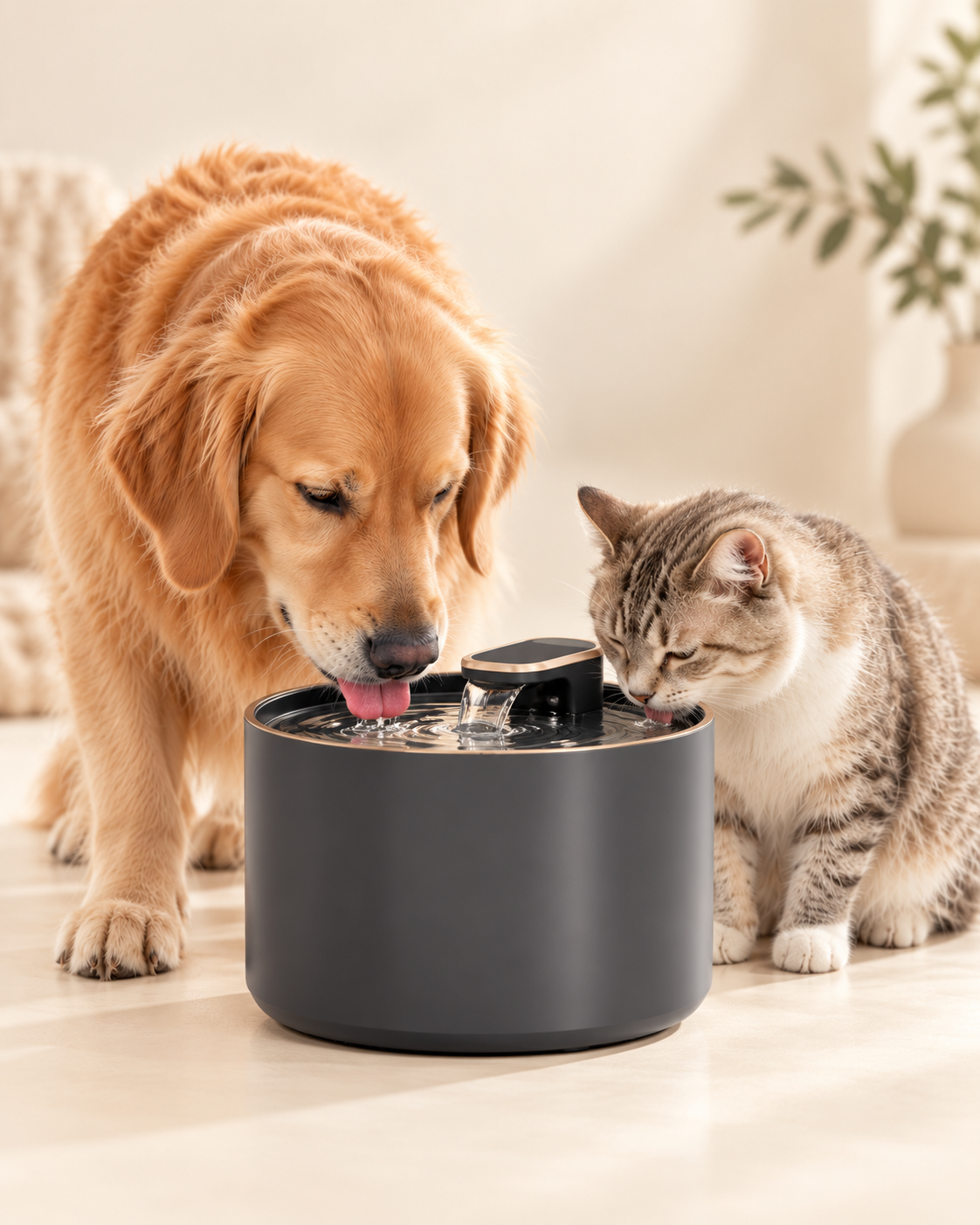 USB Automatic Pet Water Fountain for Dogs & Cats