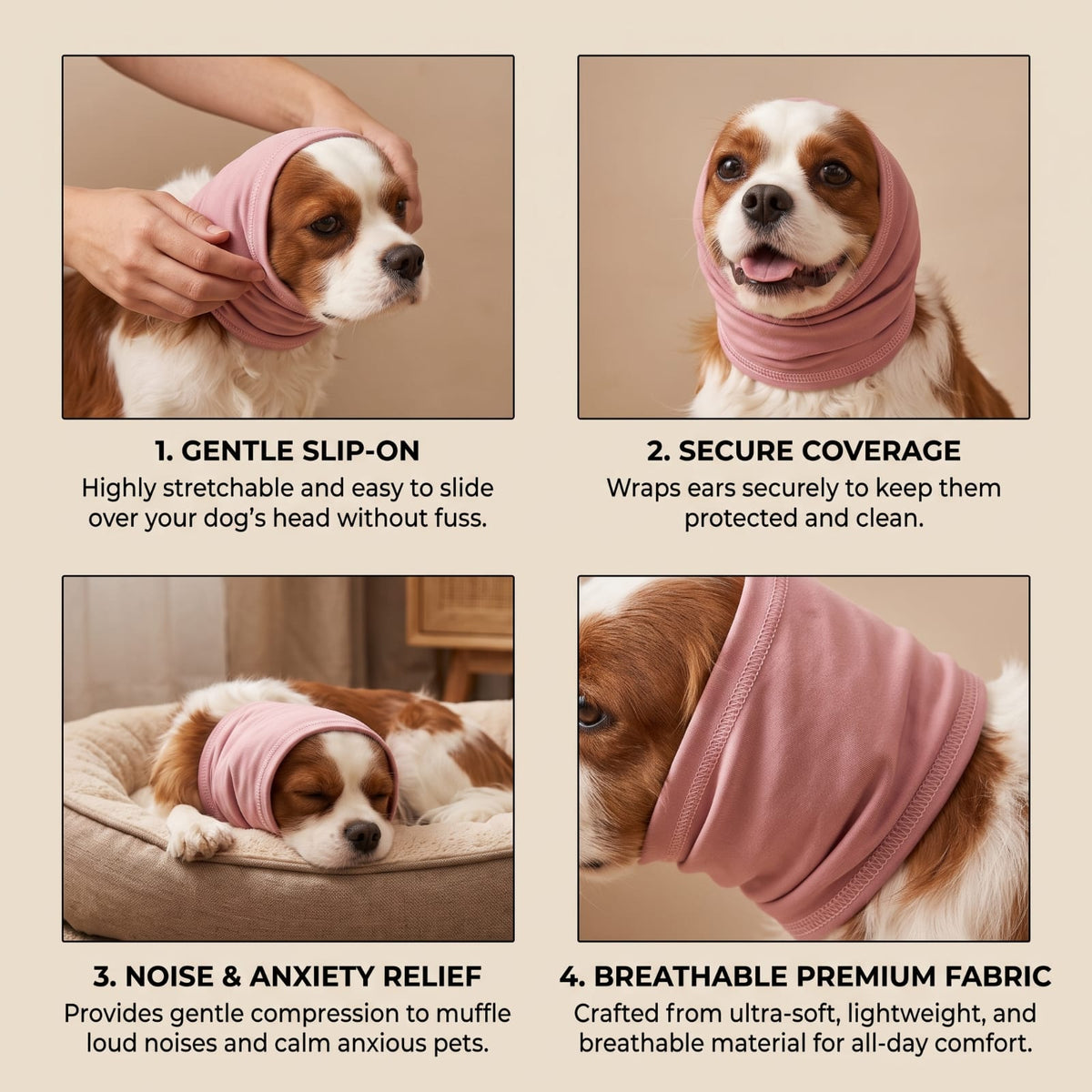 Soft Dog Ear Wrap