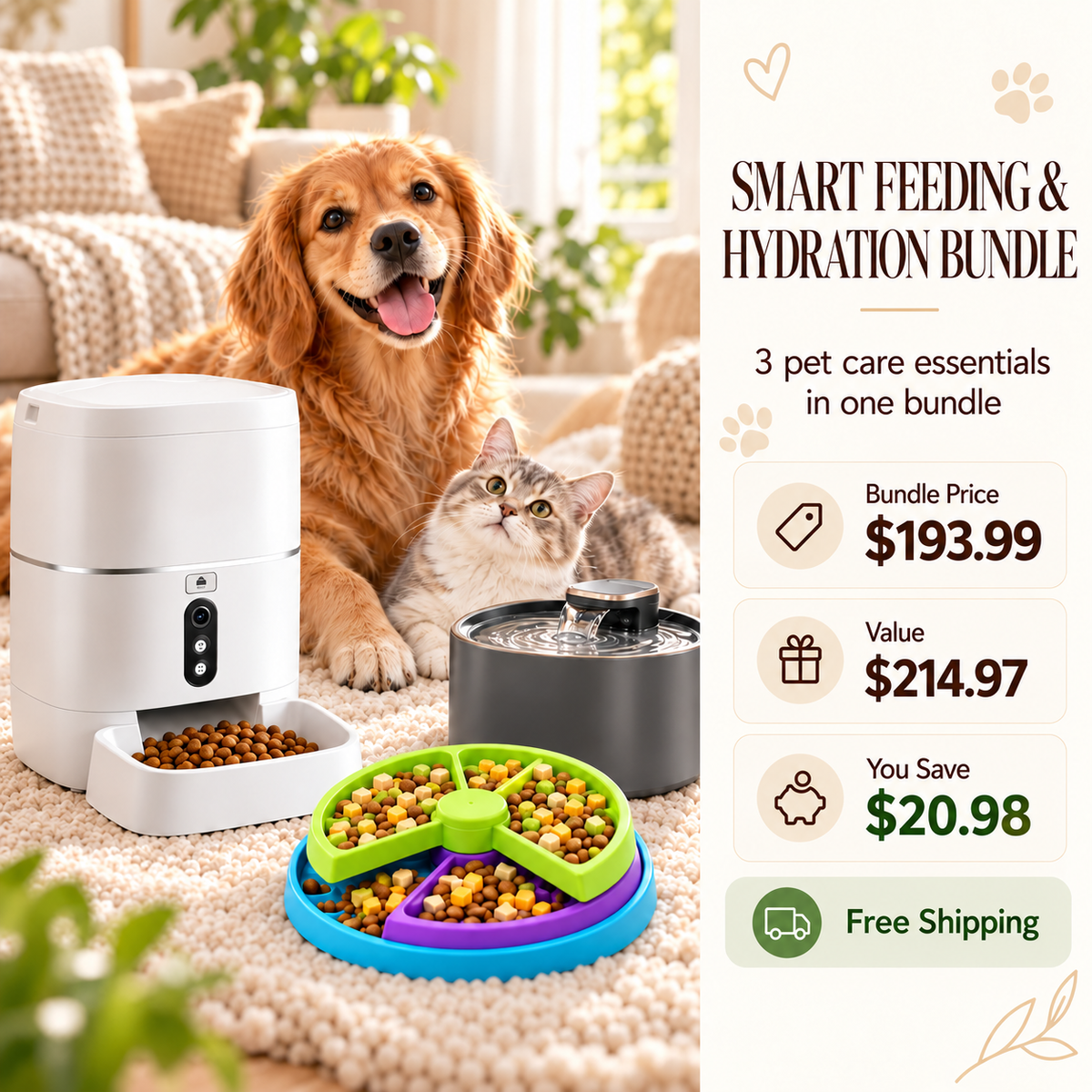 Smart Feeding &amp; Hydration Set