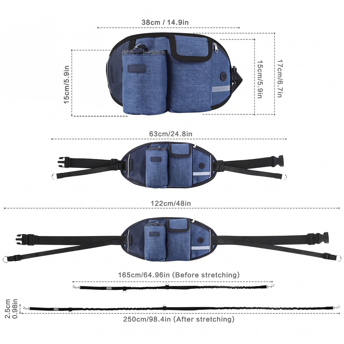 Hands-Free Dog Walking Set