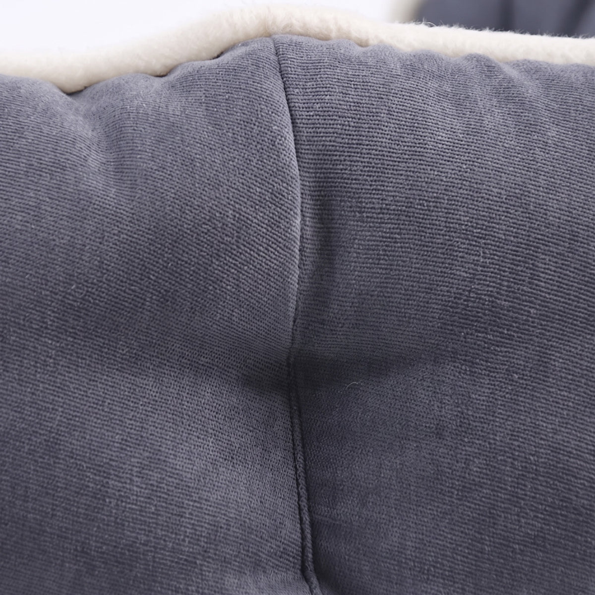 Bolstered Memory-Foam Pet Sofa Bed for Dogs &amp; Cats
