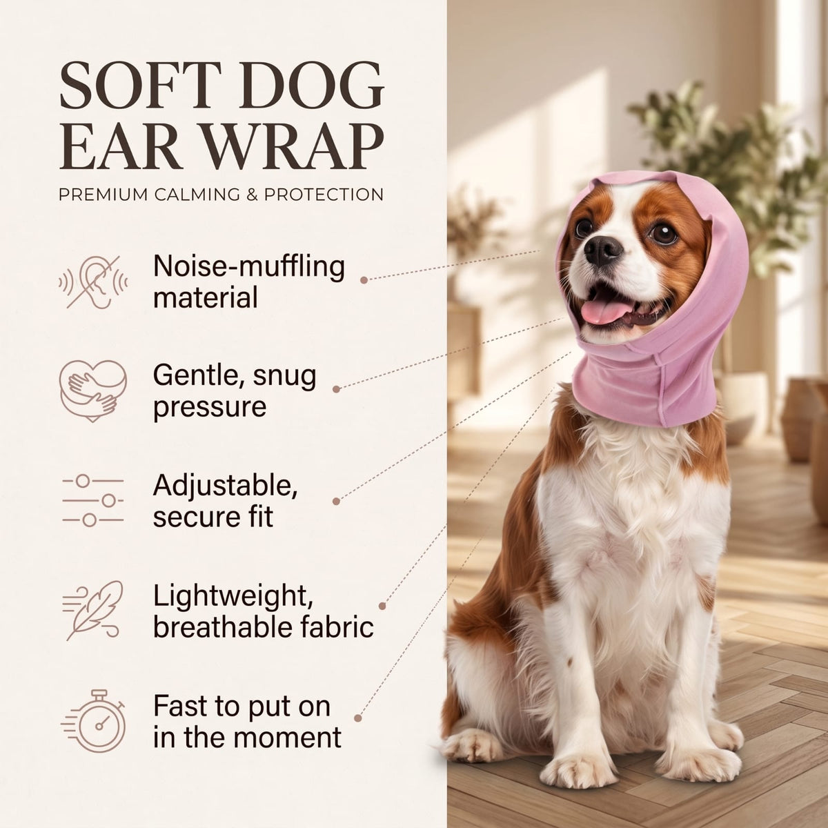 Soft Dog Ear Wrap