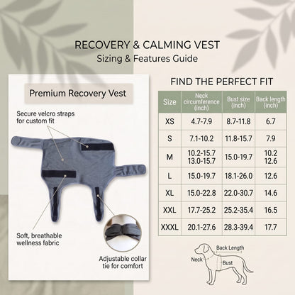 Adjustable Anxiety Pressure Vest for Dogs
