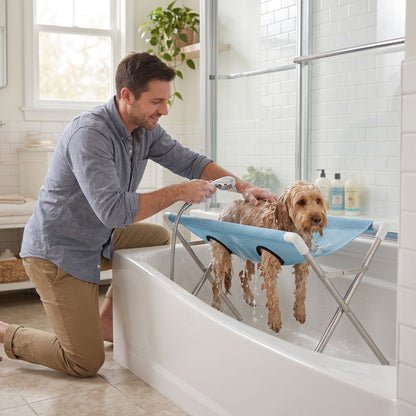 Foldable Pet Grooming &amp; Bathing Support Stand